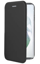 Луксозен кожен калъф тефтер ултра тънък Wallet FLEXI и стойка за Samsung Galaxy S22 Ultra 5G S908 черен 
